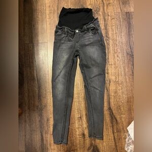 Maternity Charcoal Skinny Jeans